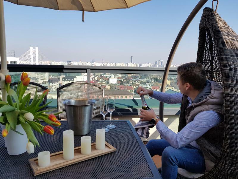 Penthouse Orhideea Aparthotel Букурещ Екстериор снимка